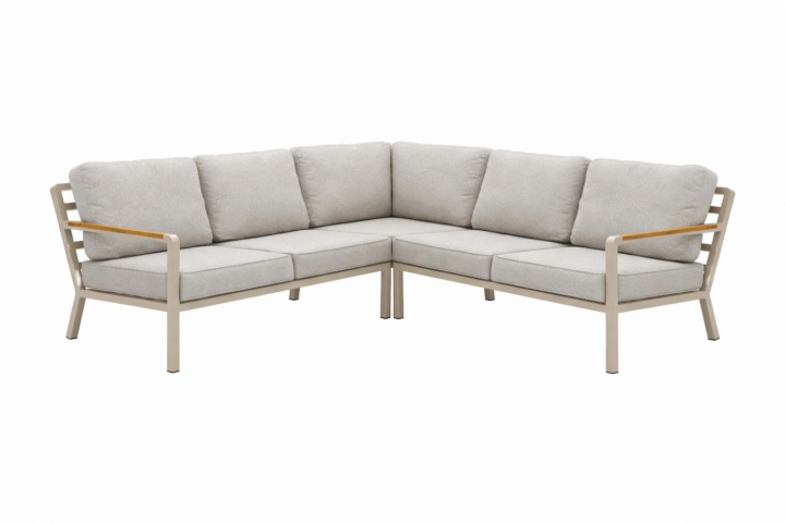 Nova hörnsoffa - khaki/soft dusk dyna i gruppen Utemöbler / Loungemöbler / Loungegrupper / Färdiga paket hos Sommarboden i Höllviken AB (2814-21-297)