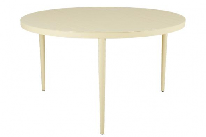 Bigby matbord Ø 130 H73 cm - lemon i gruppen Utemöbler / Material / Aluminiummöbler / Matbord - Aluminiummöbler hos Sommarboden i Höllviken AB (2866-92)