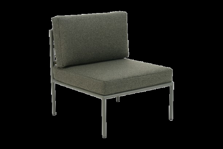 Reno mittdel - nordic green/raw avocado dyna i gruppen Utemöbler / Material / Aluminiummöbler / Lounge - Aluminiummöbler hos Sommarboden i Höllviken AB (2944-34-327-320)