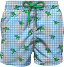 Comfort Light badshorts - Vichy Turtle