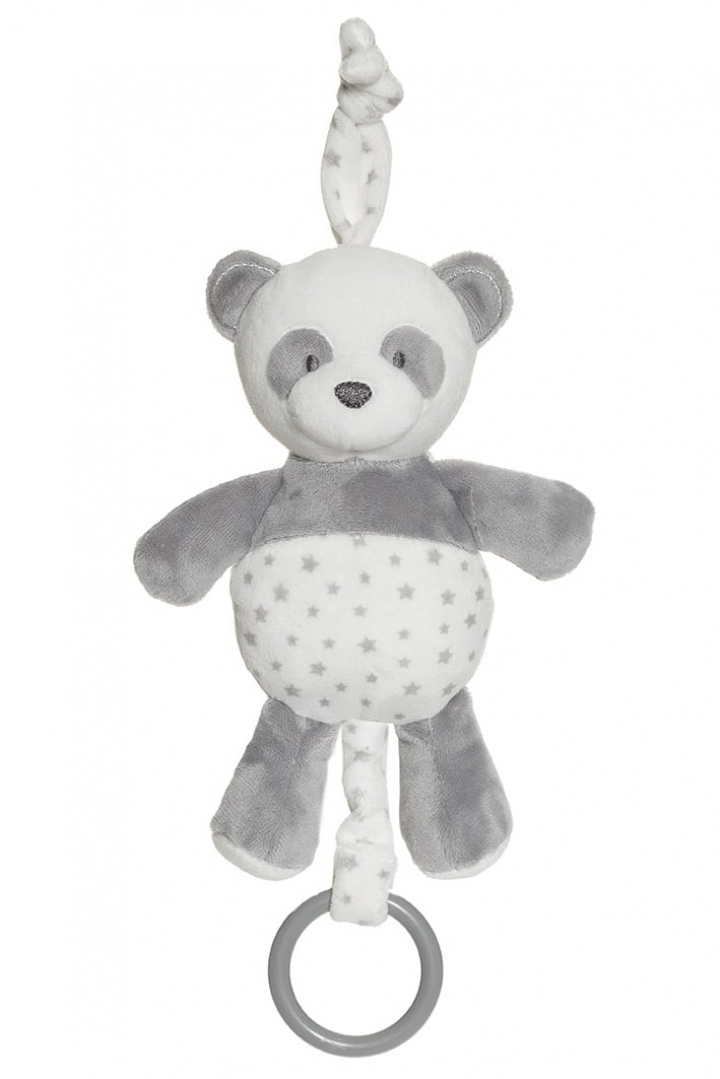 Panda! Panda! Speldosa - grå i gruppen Leksaker / Leksaker / 0-2 år hos Sommarboden i Höllviken AB (3168-fk)