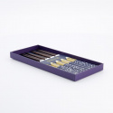 Bambu ätpinnar gift-set - blue
