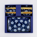 Ume Sushi gift-set, 6 delar - blue