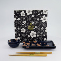 Sakura Sushi gift-set, 6 delar - navy