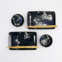 Sakura Sushi gift-set, 6 delar - cobalt blue