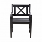 Rosenborg karmstol - svart
