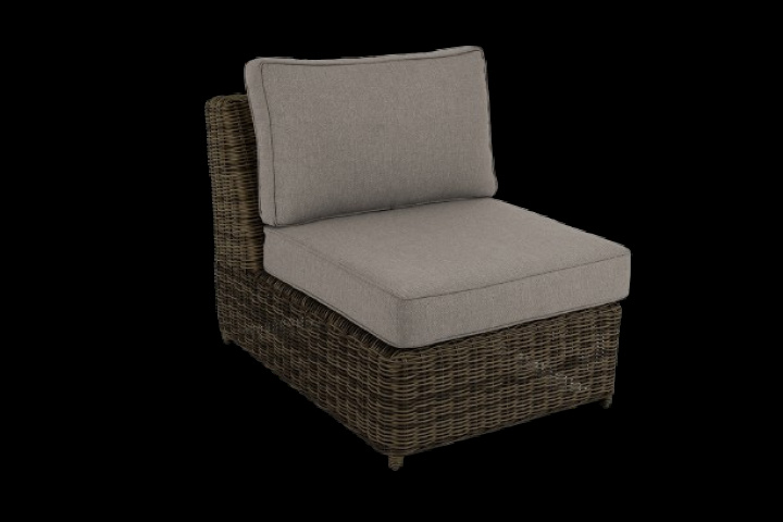 Glendon mittdel - dark brown/soft moose dyna i gruppen Utemöbler / Loungemöbler / Loungemoduler / Mittdelar - Loungemoduler hos Sommarboden i Höllviken AB (3644-66-296)