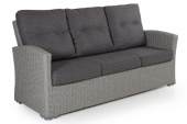 Ashfield 3-sits soffa - grå/grå dyna