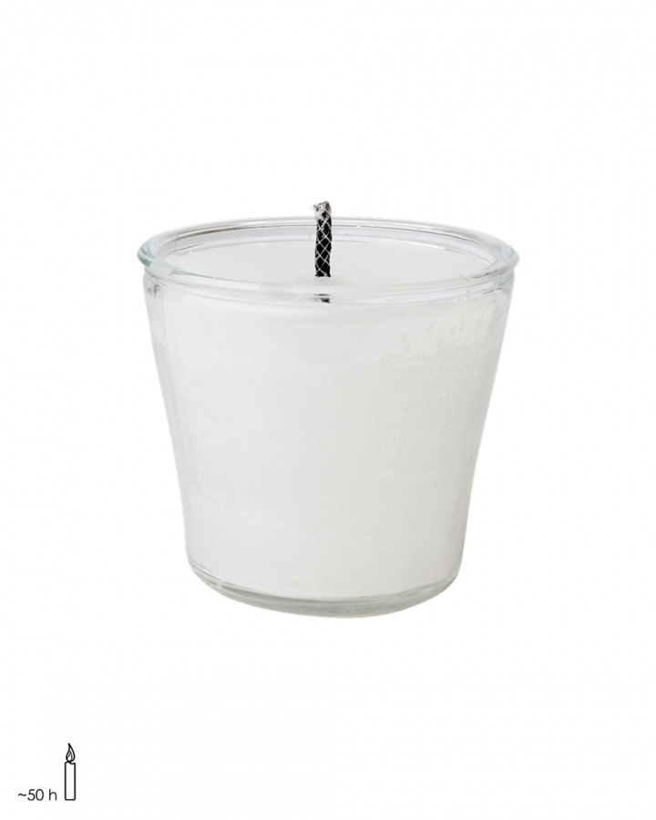 Event uteljus i kruka - klar/vit i gruppen Inredning / Dekoration / Ljus, Doft & Tillbehör hos Sommarboden i Höllviken AB (390-882-01)