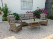 Rosita 3-sits soffa - natur/beige dyna