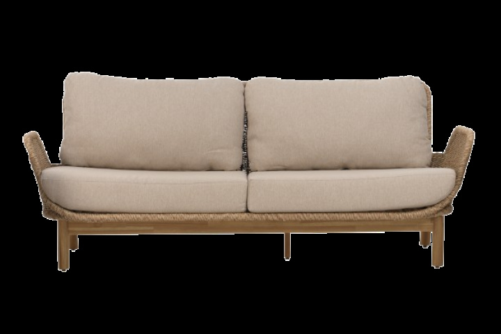 Lily 2,5-sits soffa - twist straw/plush wheat dyna i gruppen Utemöbler / Loungemöbler / Loungemoduler / 2,5-sits soffor - Loungemoduler hos Sommarboden i Höllviken AB (3942-28-277)