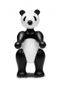 Kay Bojesen Panda medium - svart/vit