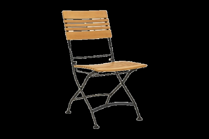 Brewer matstol - svart/teak i gruppen Utemöbler / Stolar & Trädgårdsstolar / Stolar utan karm hos Sommarboden i Höllviken AB (3985-8)