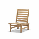 Fåtölj, byggbar - teak