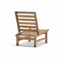 Fåtölj, byggbar - teak