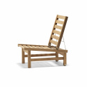 Fåtölj, byggbar - teak