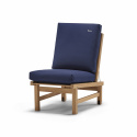 Fåtölj, byggbar - teak