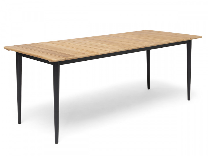 Lerdala matbord 210x90 H76 cm - brun i gruppen Utemöbler / Bord / Matbord hos Sommarboden i Höllviken AB (4011301124)