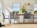 Lerdala matbord 210x90 H76 cm - brun