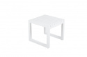 Vevi sidobord 40x40 cm - vit