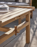 Soffbord 150x68 cm - teak