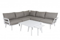 Villac 2-sits soffa - vit/beige dyna