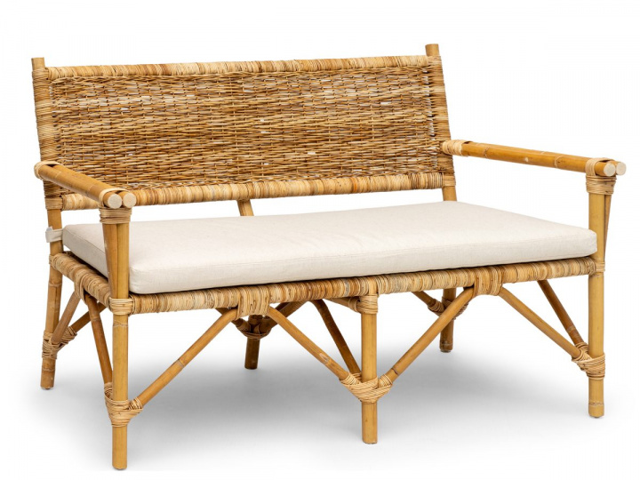 Vindö 2-sits soffa - natur i gruppen Utemöbler / Relax / Bänkar & Soffor hos Sommarboden i Höllviken AB (4212902404)