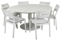 Peace matbord Ø 150 H73 cm - light grey