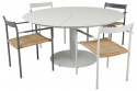 Peace matbord Ø 150 H73 cm - light grey