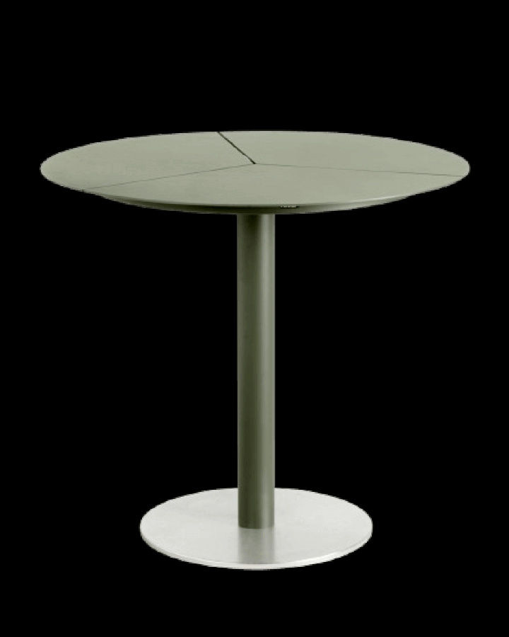 Peace Bistro cafébord Ø 80 H73 cm - nordic green i gruppen Utemöbler / Bord / Cafébord hos Sommarboden i Höllviken AB (4308-34)