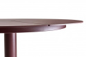 Peace Bistro cafébord Ø 80 H73 cm - zin red