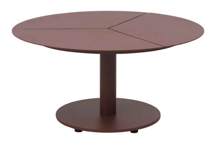 Peace lounge soffbord Ø 80 H40 cm - zin red i gruppen Utemöbler / Loungemöbler / Loungemoduler / Soffbord & Sidobord - Loungemoduler hos Sommarboden i Höllviken AB (4309-48)