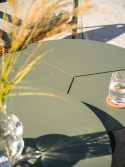 Peace lounge soffbord Ø 80 H46 cm - nordic green