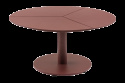 Peace lounge soffbord Ø 80 H46 cm - zin red