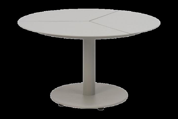 Peace lounge soffbord Ø 80 H46 cm - light grey i gruppen Utemöbler / Loungemöbler / Loungemoduler / Soffbord & Sidobord - Loungemoduler hos Sommarboden i Höllviken AB (4310-71)