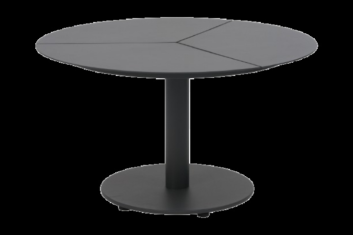 Peace lounge soffbord Ø 80 H46 cm - antracit i gruppen Utemöbler / Loungemöbler / Loungemoduler / Soffbord & Sidobord - Loungemoduler hos Sommarboden i Höllviken AB (4310-73)