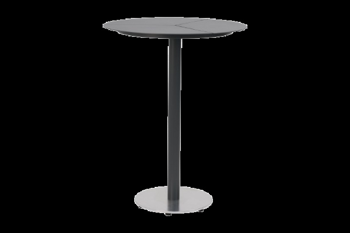 Peace barbord Ø 80 H104 cm - antracit i gruppen Utemöbler / Bord / Barbord hos Sommarboden i Höllviken AB (4311-73)