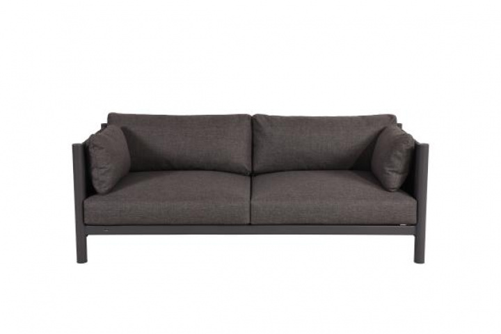 Brad 2,5-sits soffa - antracit/charcoal grey dyna i gruppen Utemöbler / Loungemöbler / Loungemoduler / 2,5-sits soffor - Loungemoduler hos Sommarboden i Höllviken AB (4322-73-78)