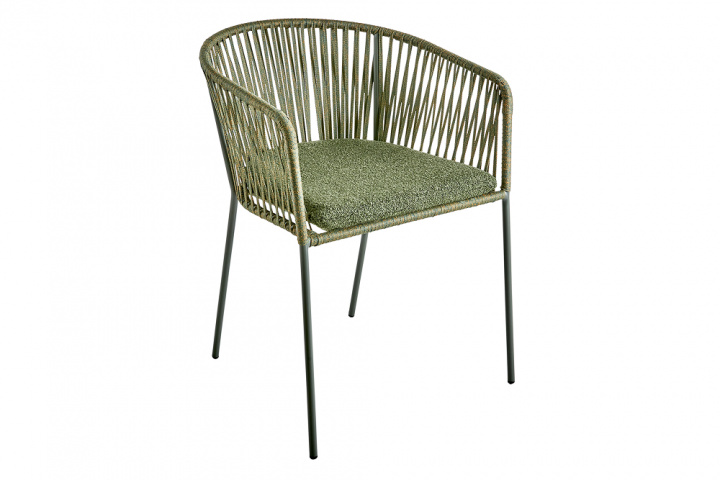 Piatto karmstol - dot green/nordic green/raw avocado dyna i gruppen Utemöbler / Fåtöljer & Stolar / Karmstolar hos Sommarboden i Höllviken AB (4611-312-34-320)