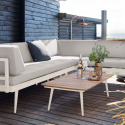 Rio loungesoffa - sandy grey/sand
