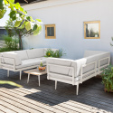 Rio loungesoffa - sandy grey/sand