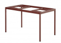 Nox Bistro bordsstativ 125x70 H73 cm - zin red