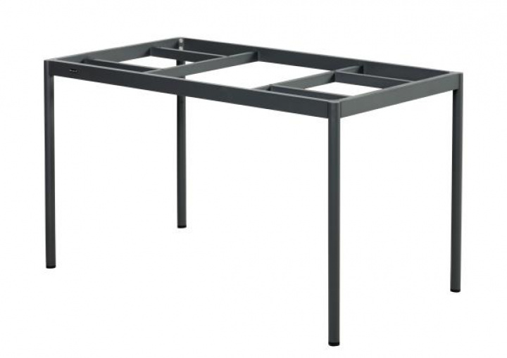 Nox Bistro bordsstativ 125x70 H73 cm - antracit i gruppen Utemöbler / Bord / Cafébord hos Sommarboden i Höllviken AB (4644-73)