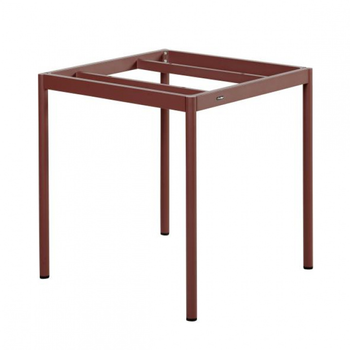 Nox Bistro bordsstativ 70x70 H73 cm - zin red i gruppen Utemöbler / Bord / Cafébord hos Sommarboden i Höllviken AB (4645-48)