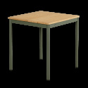 Nox Bistro cafébord 70x70 H73 cm - nordic green/bambu