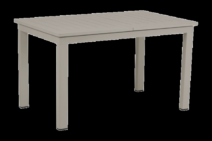 Lomma Small bord förlängningsbart 132-192x80 H73 cm - khaki i gruppen Utemöbler / Bord / Matbord hos Sommarboden i Höllviken AB (4653-21)