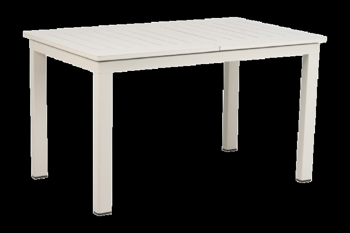 Lomma Small bord förlängningsbart 132-192x80 H73 cm - light grey i gruppen Utemöbler / Bord / Matbord hos Sommarboden i Höllviken AB (4653-71)