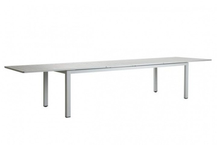 Lomma XL bord förlängningsbart 260-380x100 H73 cm - light grey i gruppen Utemöbler / Bord / Matbord hos Sommarboden i Höllviken AB (4655-71)