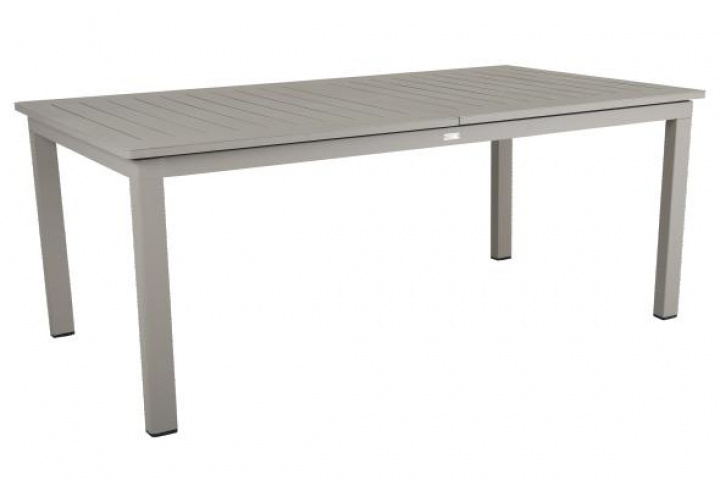 Lomma bord förlängningsbart 194-312x100 H73 cm - khaki i gruppen Utemöbler / Bord / Matbord hos Sommarboden i Höllviken AB (4656-21-deal)