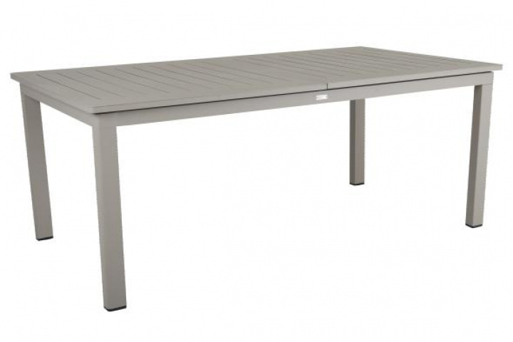 Lomma bord förlängningsbart 194-312x100 H73 cm - khaki i gruppen Utemöbler / Bord / Matbord hos Sommarboden i Höllviken AB (4656-21)